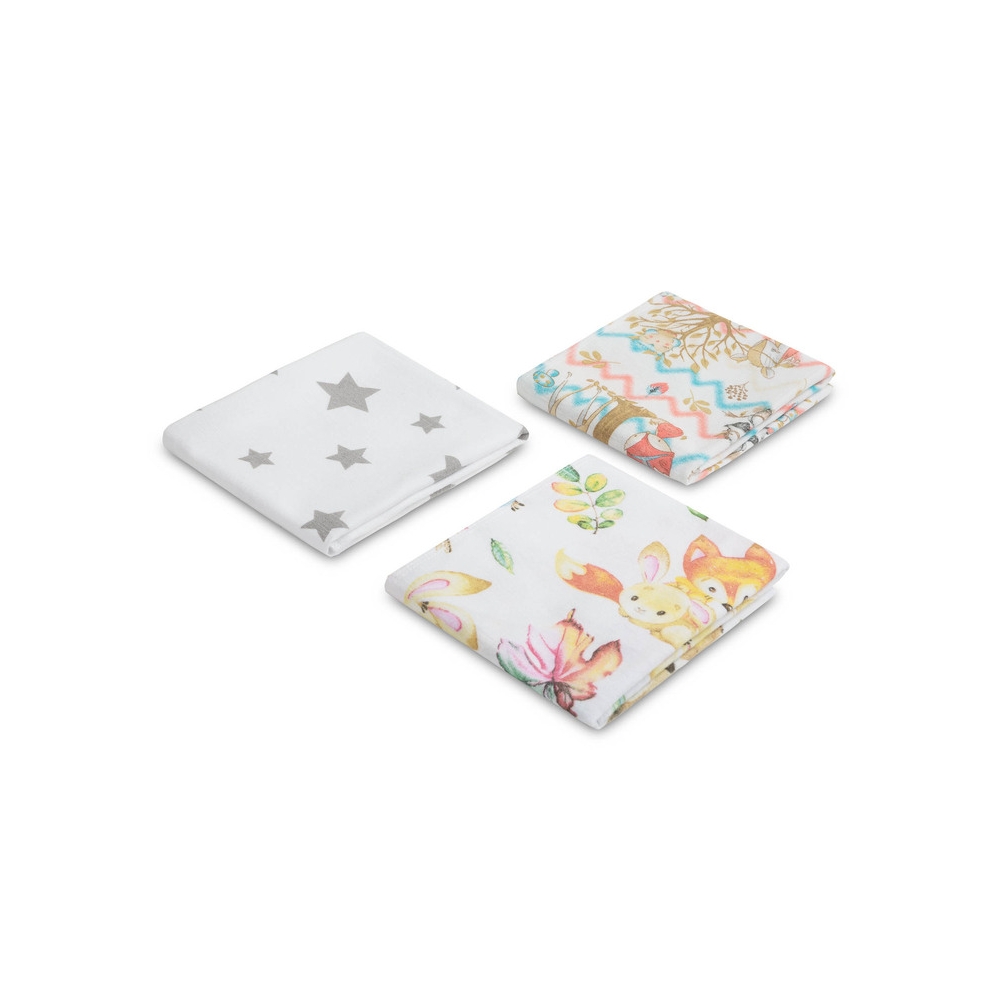Neperšlampantys paklotai Sensillo Cerato GIRL 50x60, 3vnt-Miegui, Priežiūrai, Patalynė vaikams ir kūdikiams, Čiužinio apsaugos, 