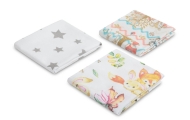 Neperšlampantys paklotai Sensillo Cerato GIRL 50x60, 3vnt-Miegui, Priežiūrai, Patalynė vaikams ir kūdikiams, Čiužinio apsaugos, 