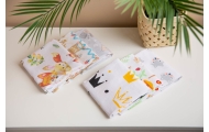 Neperšlampantys paklotai Sensillo Cerato GIRL 50x60, 3vnt-Miegui, Priežiūrai, Patalynė vaikams ir kūdikiams, Čiužinio apsaugos, 