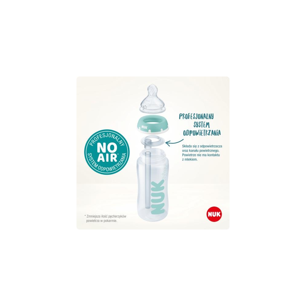 407430 BUTELIUKAS 300ML A/CAP+ TEMPERATŪROS INDIKATORIUS 0-6 526286, 741148-Maitinimui, Buteliukai ir žindukai-e-vaikas