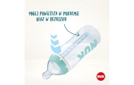 407430 BUTELIUKAS 300ML A/CAP+ TEMPERATŪROS INDIKATORIUS 0-6 526286, 741148-Maitinimui, Buteliukai ir žindukai-e-vaikas