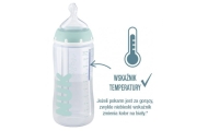 407430 BUTELIUKAS 300ML A/CAP+ TEMPERATŪROS INDIKATORIUS 0-6 526286, 741148-Maitinimui, Buteliukai ir žindukai-e-vaikas