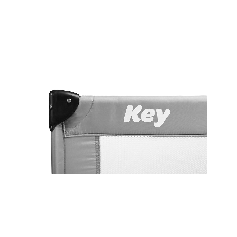 Kelioninė lovytė-maniežas Caretero KEY, Grey-Miegui, Maniežai-e-vaikas