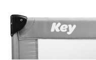 Kelioninė lovytė-maniežas Caretero KEY, Grey-Miegui, Maniežai-e-vaikas