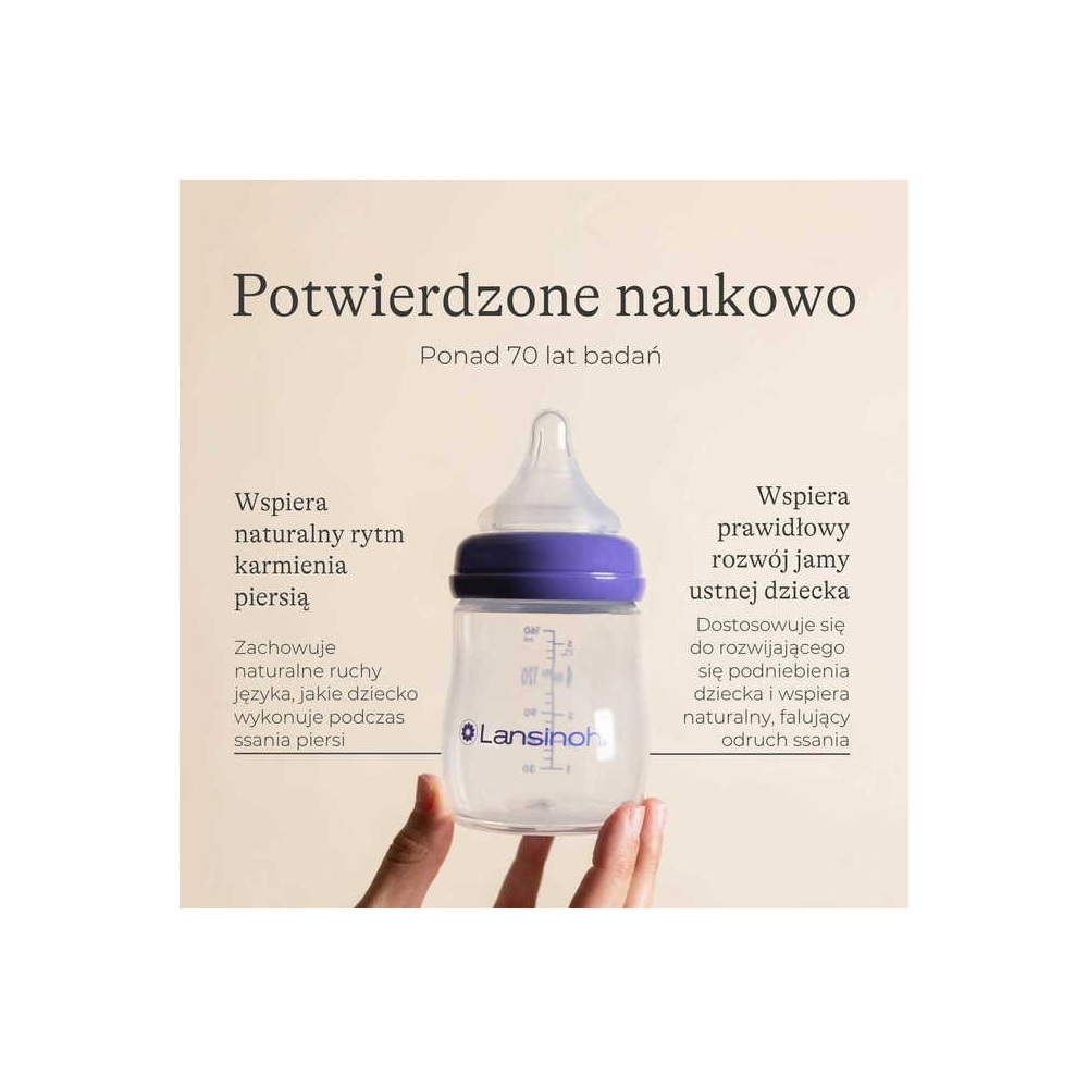 3117 FB STIKLINIS BUTELIS 240ML + SM.NW-Maitinimui, Buteliukai ir žindukai-e-vaikas