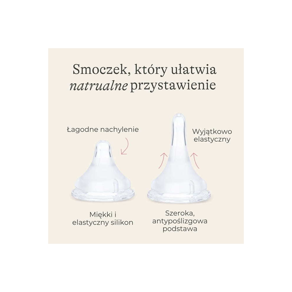 3117 FB STIKLINIS BUTELIS 240ML + SM.NW-Maitinimui, Buteliukai ir žindukai-e-vaikas