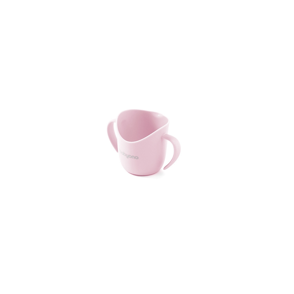 1463/04 ERGONOMINIS TRENIRUOČIŲ PUODELIS FLOW PINK-Maitinimui, Indai, įrankiai, gertuvės, Puodeliai, gertuvės-e-vaikas