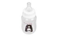 A0004 BUTELKA 125ML MISIO BIAŁO-CZARNY