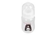 A0004 BUTELIUKAS 125ML MEŠKIUKAS BALTAS IR JUODAS-Maitinimui, Buteliukai ir žindukai-e-vaikas