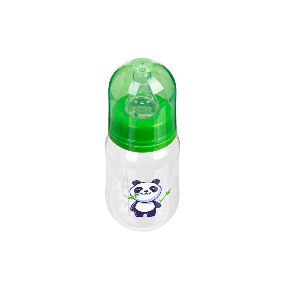 A0104 BUTELKA 125ML ZIELONA PANDA