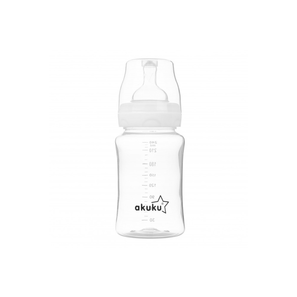 A0107 BUTELKA 240ML SZEROKOOTWOROWA