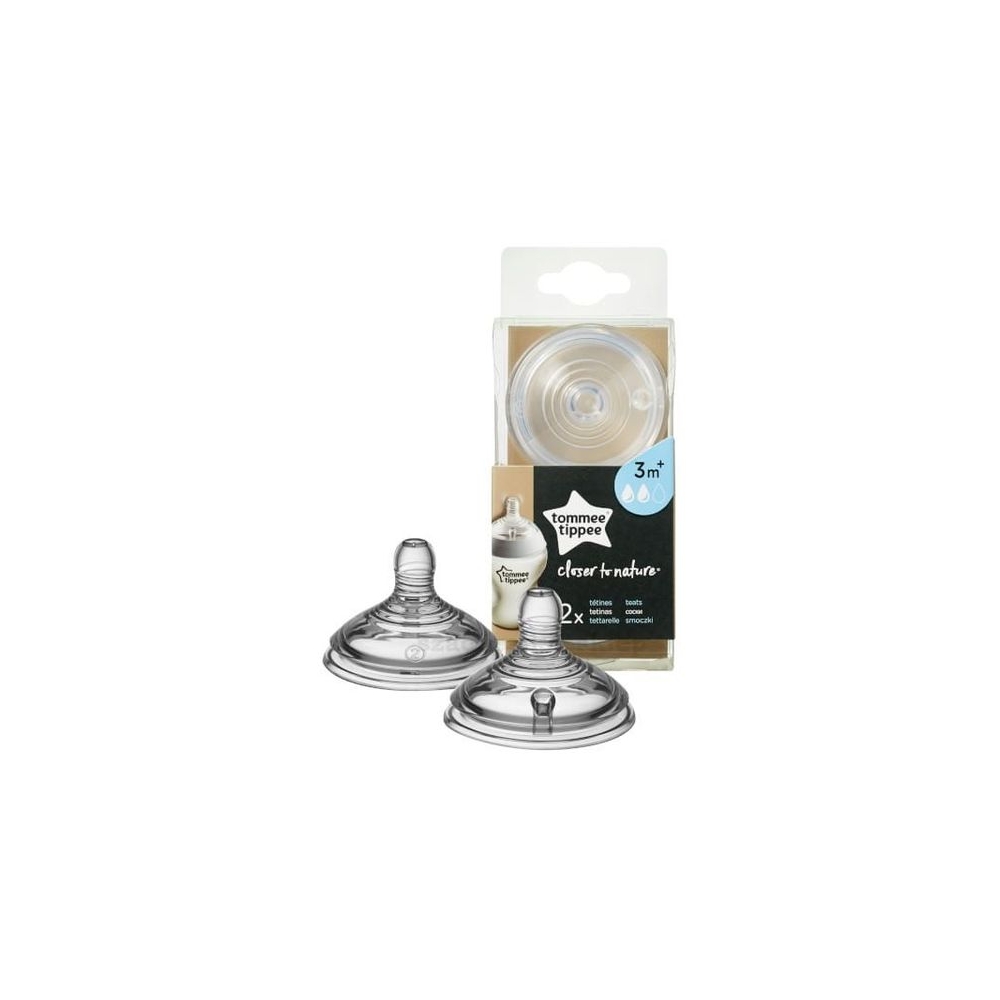 211224 Tommee Tippee silikoninis žindukas 3 + vidutinis-Maitinimui, Buteliukai ir žindukai-e-vaikas