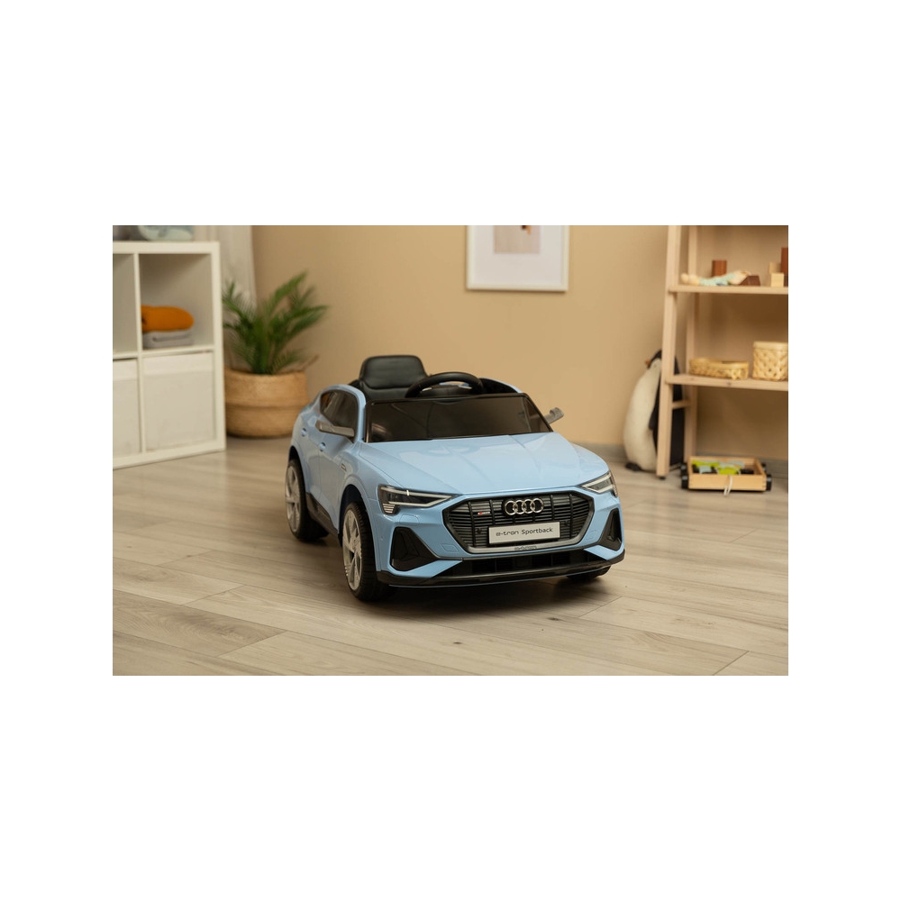 Elektromobilis AUDI Etron Sportback, Blue-Elektromobiliai vaikams, Mašinos-e-vaikas