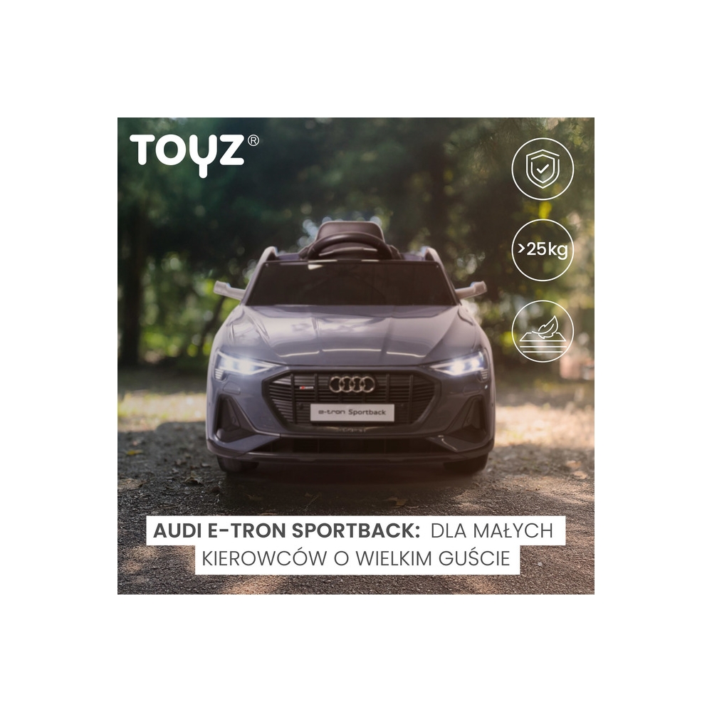 Elektromobilis AUDI Etron Sportback, Blue-Elektromobiliai vaikams, Mašinos-e-vaikas