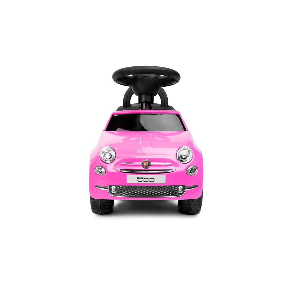 Paspiriama mašinėlė FIAT 500, rožinė-Judėjimui, Paspiriamosios mašinėlės ir jų priedai, Paspiriamos mašinėlės-e-vaikas