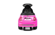Paspiriama mašinėlė FIAT 500, rožinė-Judėjimui, Paspiriamosios mašinėlės ir jų priedai, Paspiriamos mašinėlės-e-vaikas