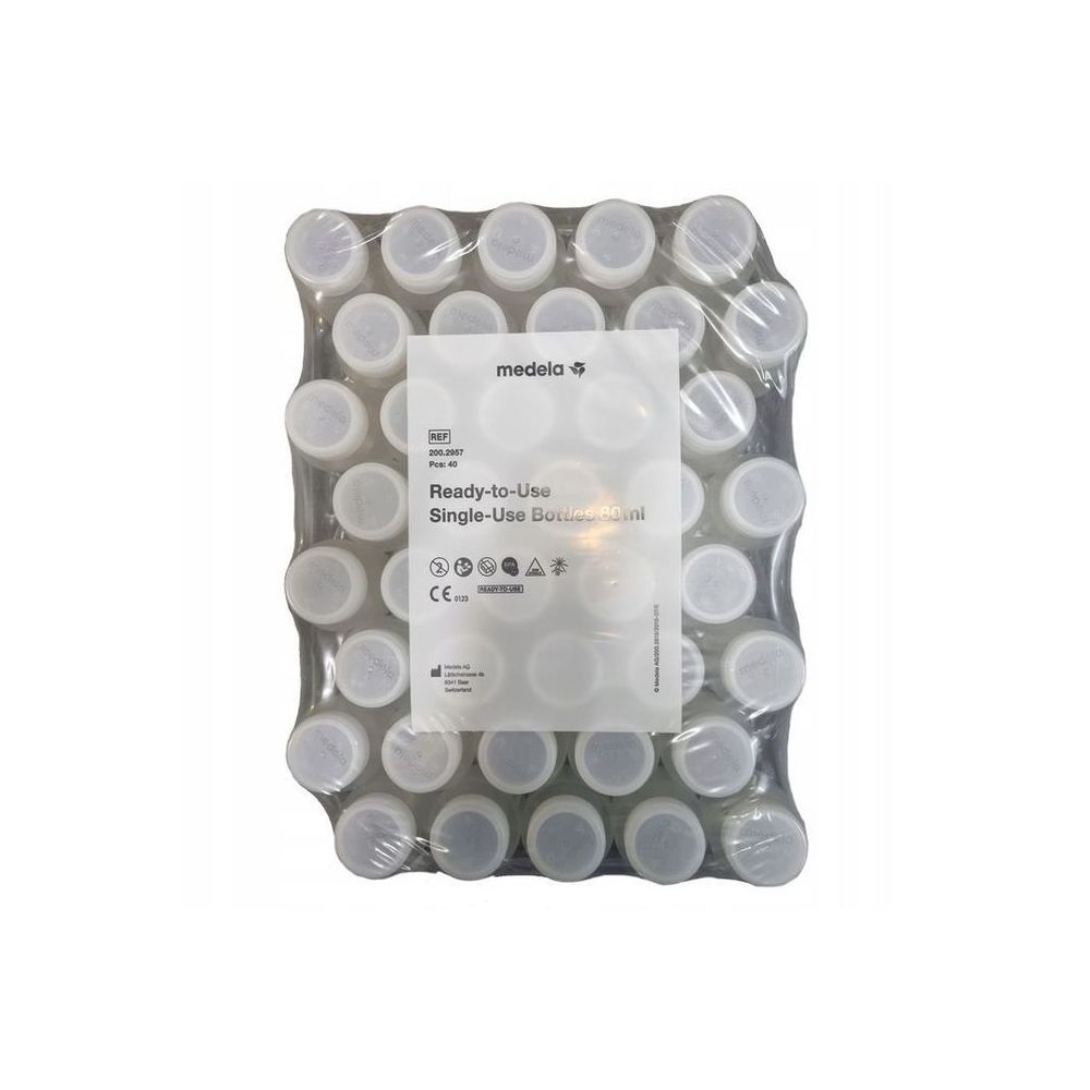 2957 BUTELKI 1-RAZOWE 80ML 40SZT