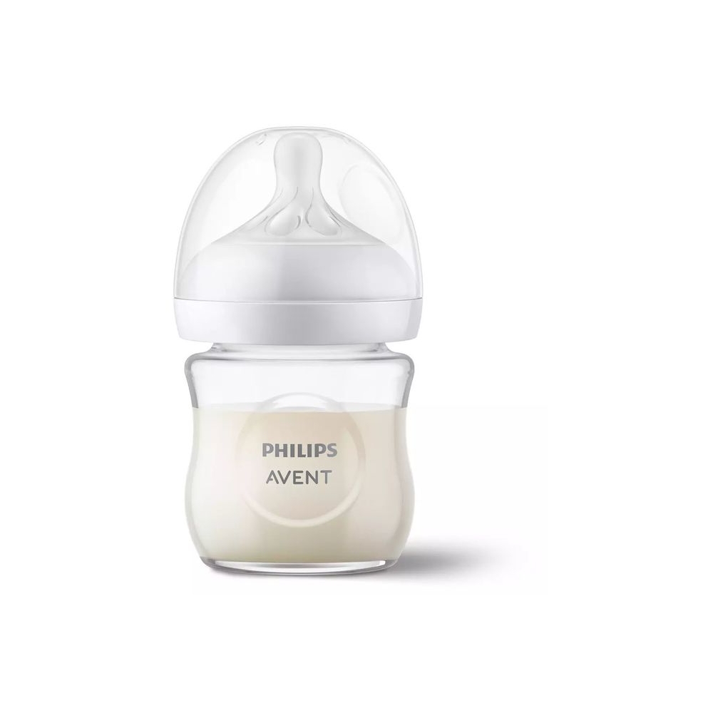 SCY930/01 STIKLINIS BUTELIUKAS REAGUOJA NATŪRALIAI 120ML-Maitinimui, Buteliukai ir žindukai-e-vaikas