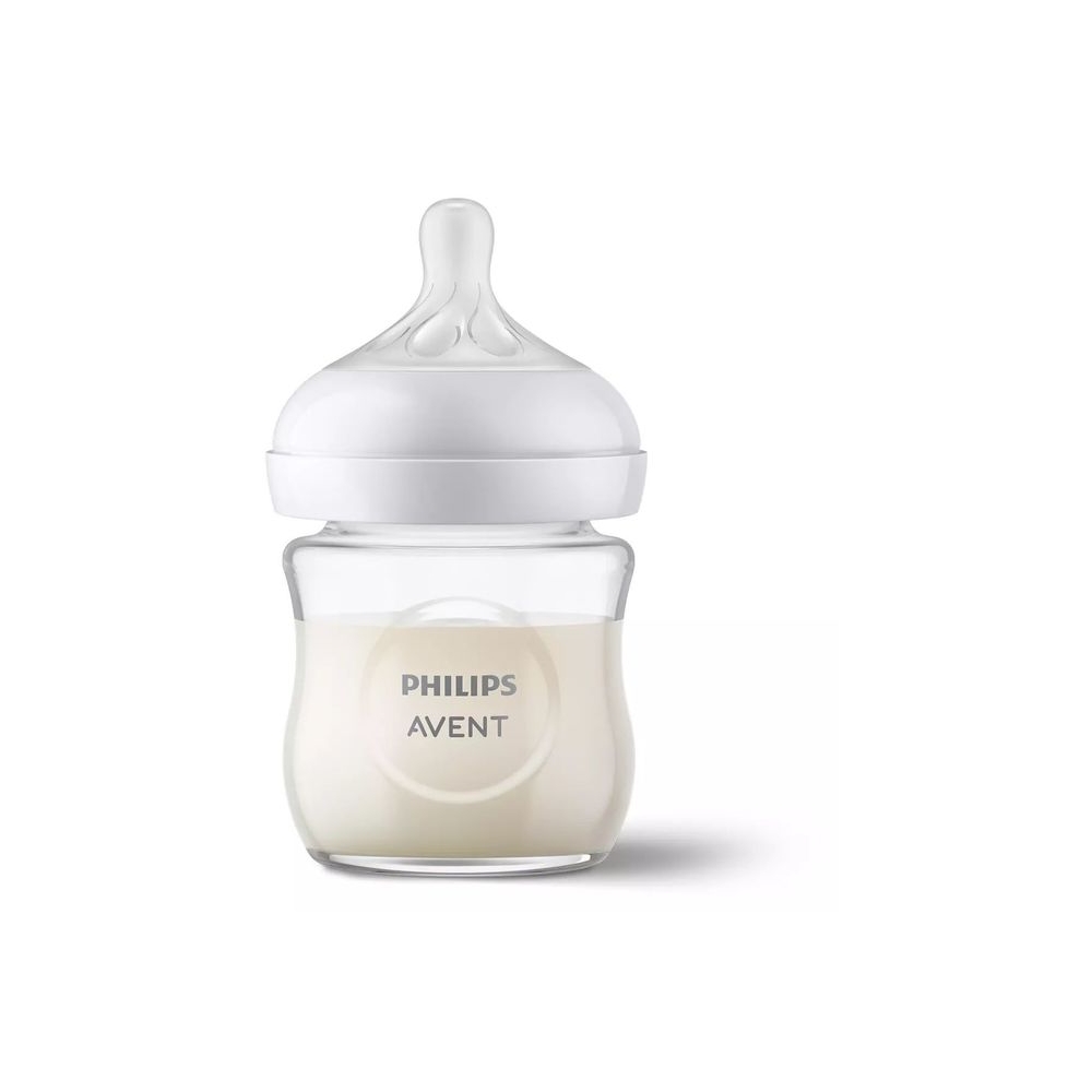 SCY930/01 STIKLINIS BUTELIUKAS REAGUOJA NATŪRALIAI 120ML-Maitinimui, Buteliukai ir žindukai-e-vaikas