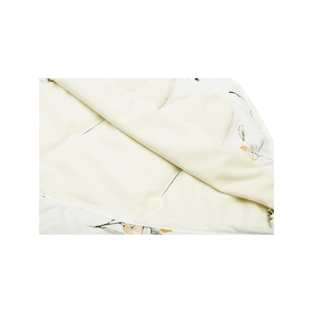 Miegmaišis / autokėdutės užklotas Sensillo Velvet XL, Creamy Olive