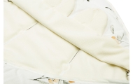 Miegmaišis / autokėdutės užklotas Sensillo Velvet XL, Creamy Olive