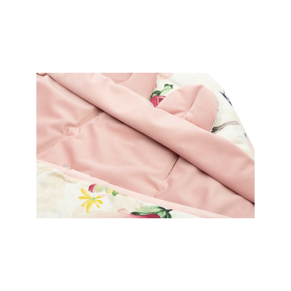 Miegmaišis / autokėdutės užklotas Sensillo Velvet XL, Pink Magnolia