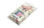Miegmaišis / autokėdutės užklotas Sensillo Velvet XL, Pink Magnolia