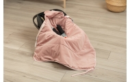 Miegmaišis / autokėdutės užklotas Sensillo Velvet XL, Pink Magnolia