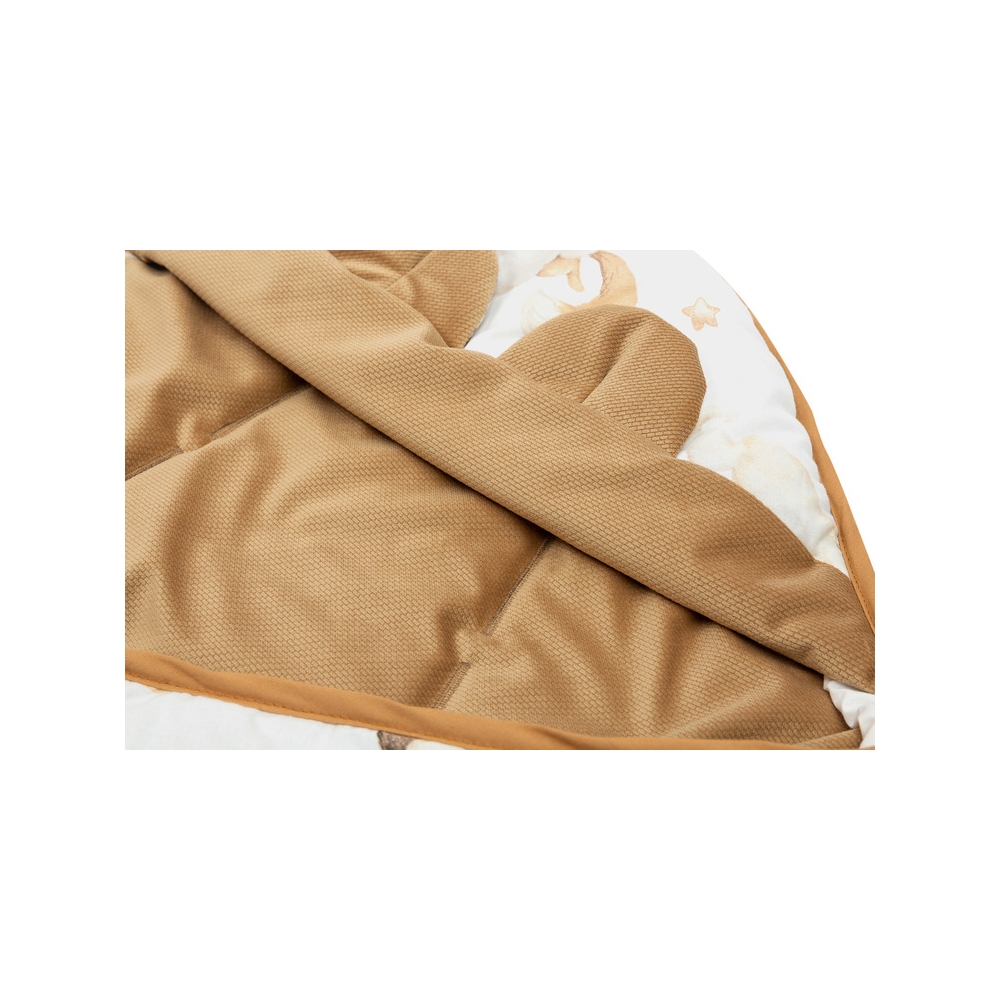 Miegmaišis / autokėdutės užklotas Sensillo Velvet XL, Sleep Beige
