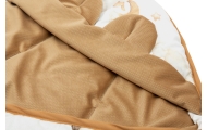 Miegmaišis / autokėdutės užklotas Sensillo Velvet XL, Sleep Beige