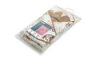 Miegmaišis / autokėdutės užklotas Sensillo Velvet XL, Sleep Beige