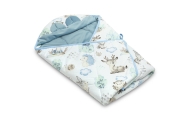 Miegmaišis / autokėdutės užklotas Sensillo Velvet XL, Walk Blue