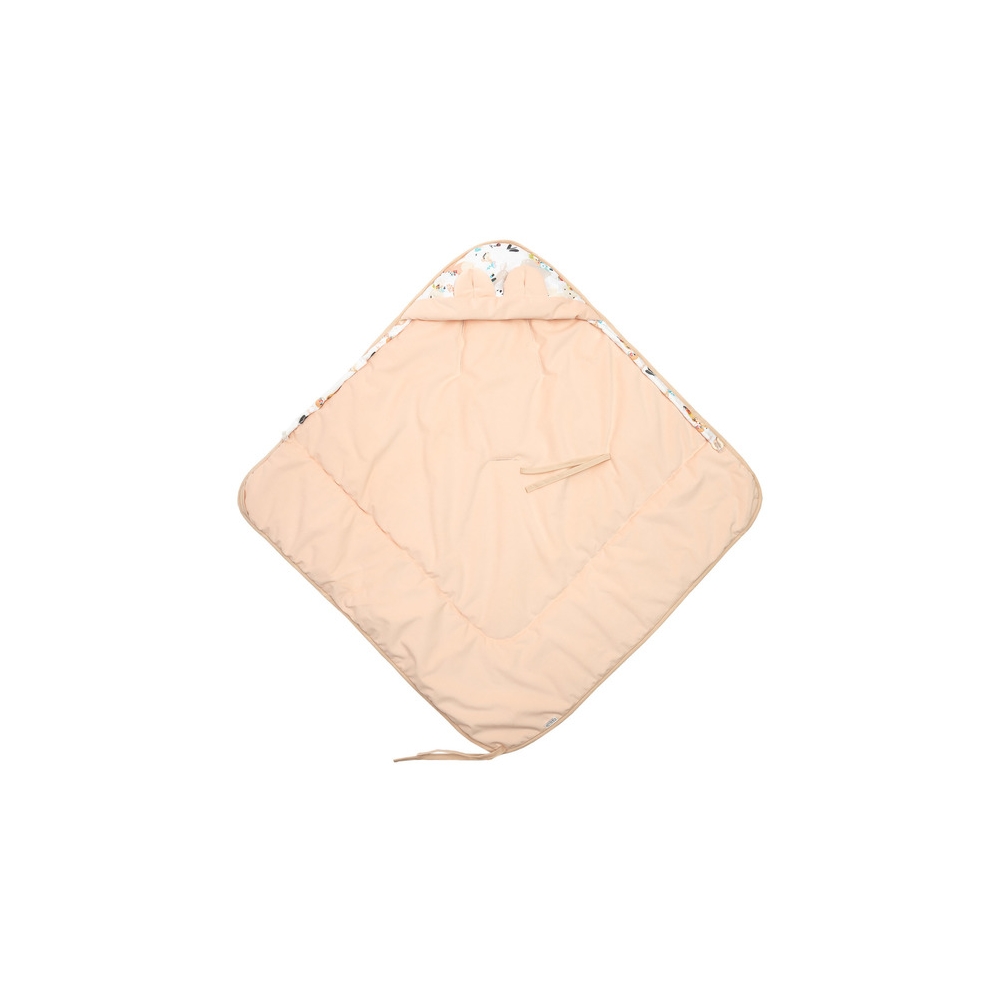 OTULACZ DO FOTELIKA VELVET XL PIKNIK BRZOSKWINIOWY