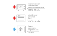 796/02 TERMOFOR Z PESTKAMI WIŚNI CHEERRY SZARY