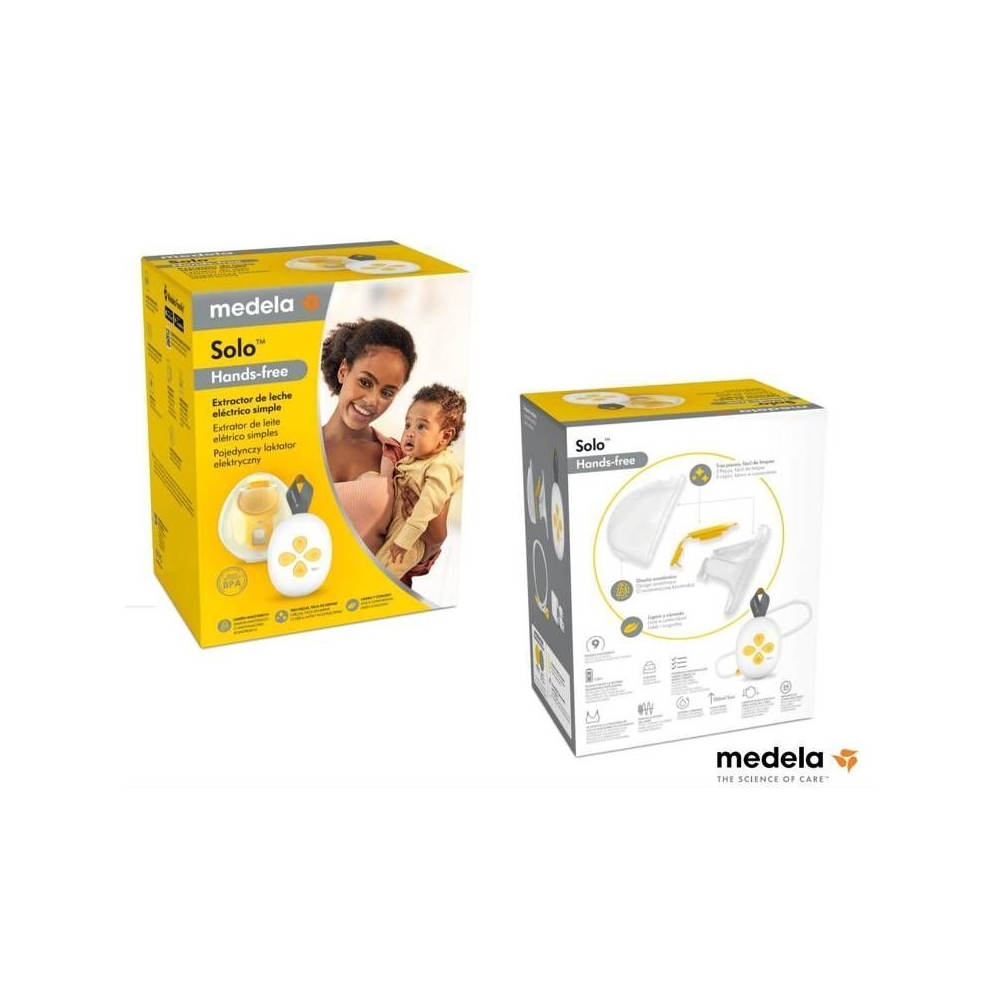 Laisvų rankų elektrinis pientraukis Medela 5515 SOLO-Maitinimui, Pientraukiai-e-vaikas