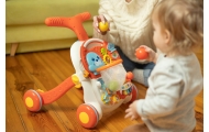 2-IN-1 STUMDUKAS "SPARK" ROŽINĖS SPALVOS-Judėjimui, Stumdukai-e-vaikas