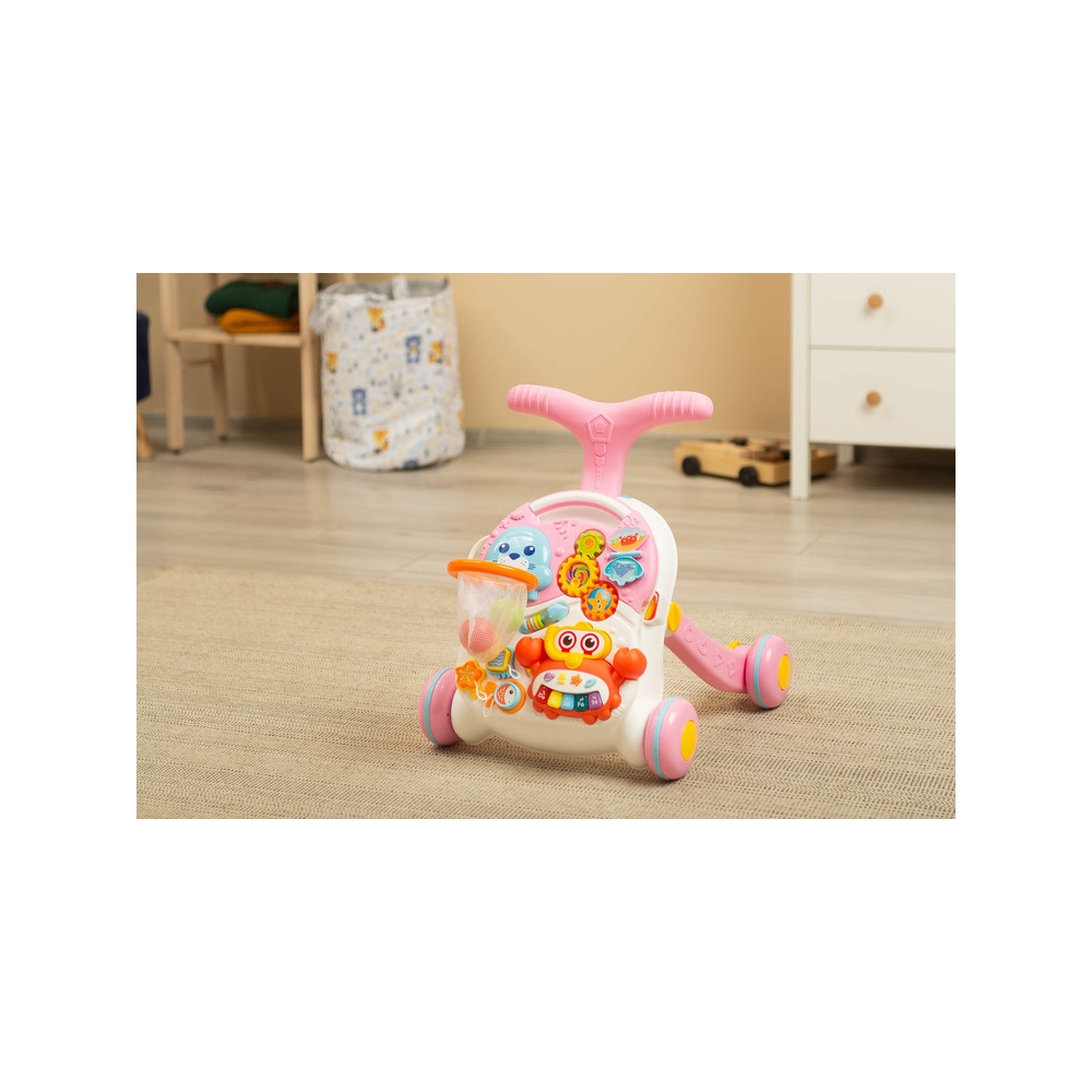 PCHACZ-STOLIK 2 W 1 SPARK PINK