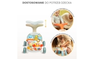 2-IN-1 STUMDUKAS "SPARK" ROŽINĖS SPALVOS-Judėjimui, Stumdukai-e-vaikas