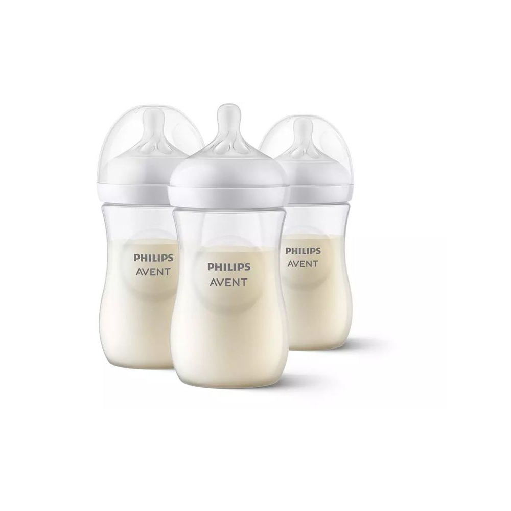 Buteliukų rinkinys AVENT Natural Response 260ml 3vnt SCY903/03-Maitinimui, Buteliukai ir žindukai-e-vaikas