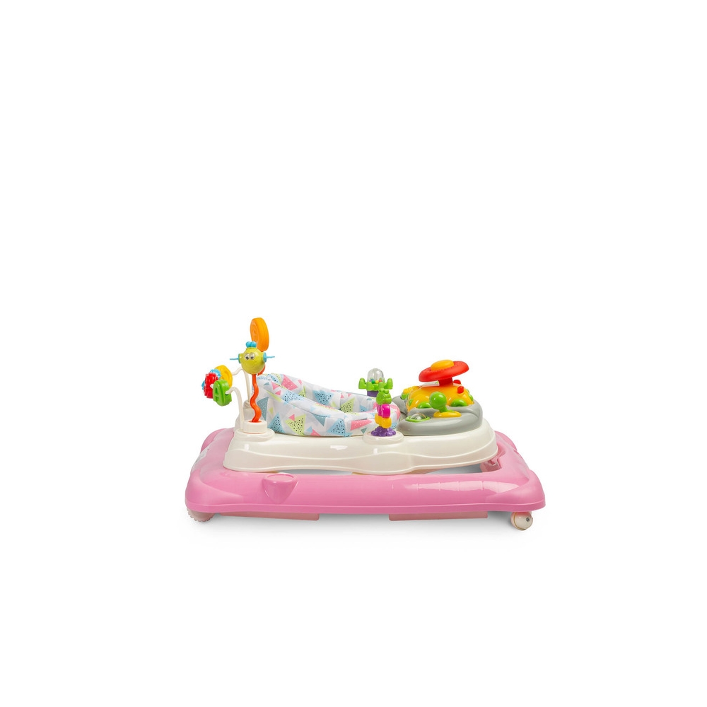 Kūdikių vaikštynė Caretero Stepp, Pink-Judėjimui, Vaikštynės-e-vaikas