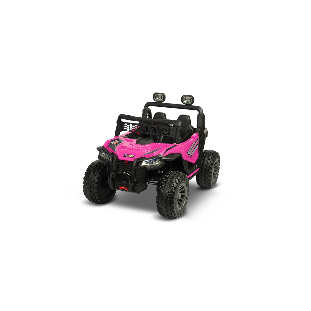 Dvivietis elektromobilis BLAZE, Fuchsia-Elektromobiliai vaikams, Visureigiai-e-vaikas