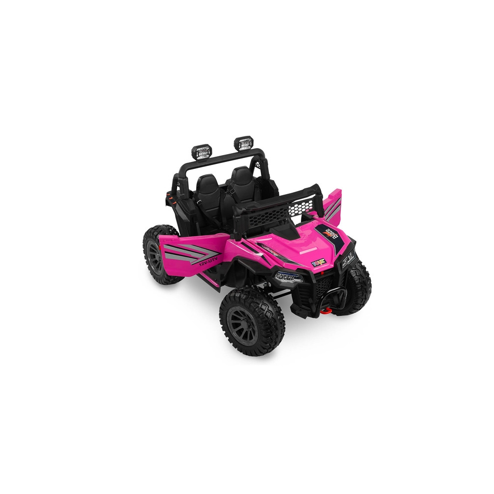 Dvivietis elektromobilis BLAZE, Fuchsia-Elektromobiliai vaikams, Visureigiai-e-vaikas