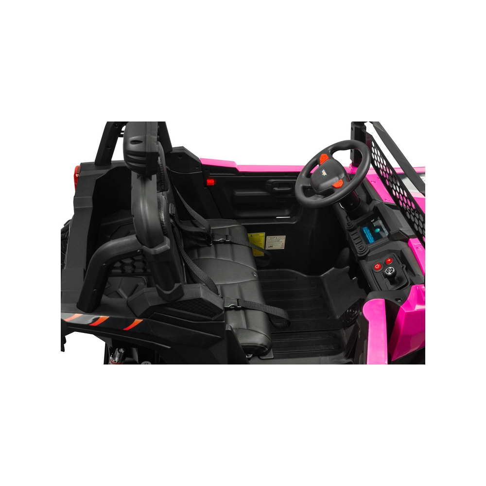 Dvivietis elektromobilis BLAZE, Fuchsia-Elektromobiliai vaikams, Visureigiai-e-vaikas
