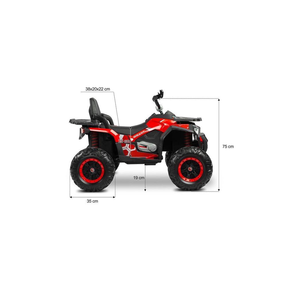 POJAZD AKUMULATOROWY QUAD GIGANT BLUE