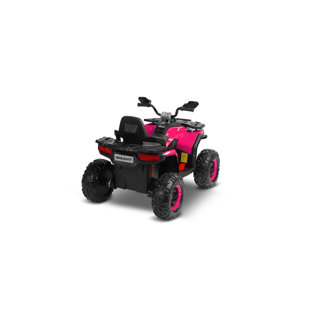 Elektrinis keturratis Toyz GIGANT, Pink-Elektromobiliai vaikams, Keturračiai ir bagiai-e-vaikas