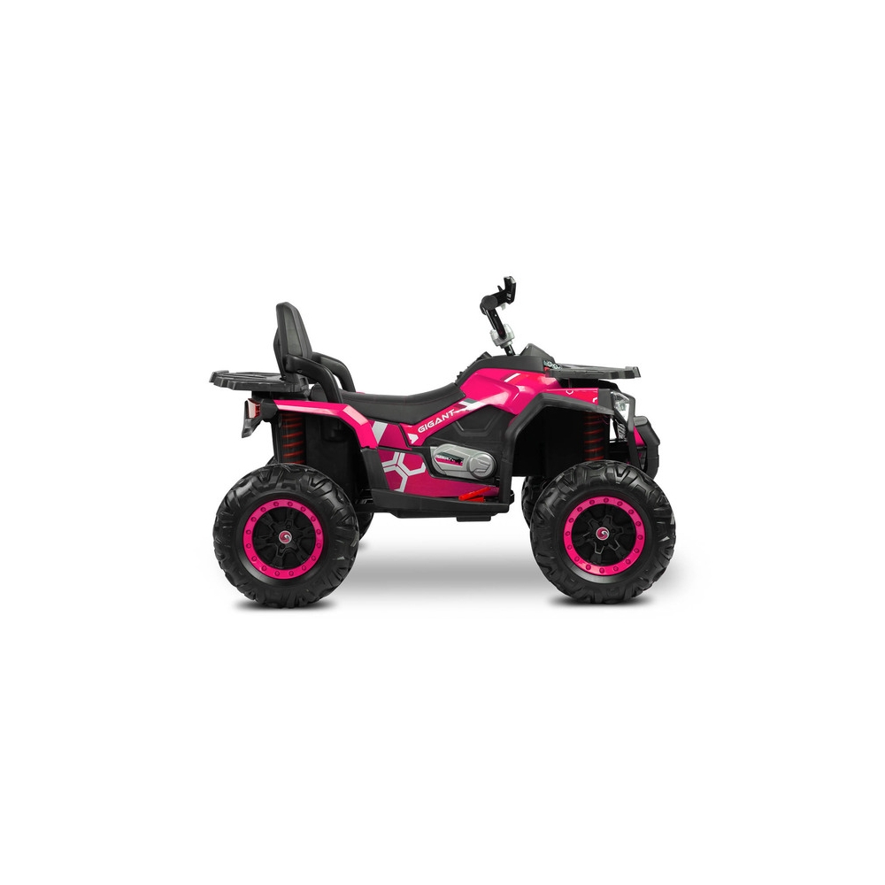 Elektrinis keturratis Toyz GIGANT, Pink-Elektromobiliai vaikams, Keturračiai ir bagiai-e-vaikas