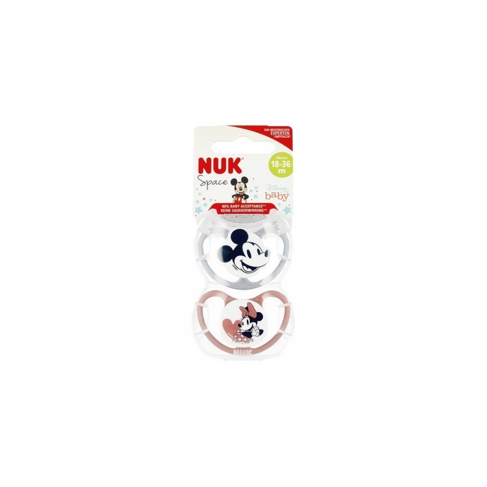 439851 SMOCZEK SILIKONOWY SPACE MYSZKA MIKI 18-36 2SZT 529114