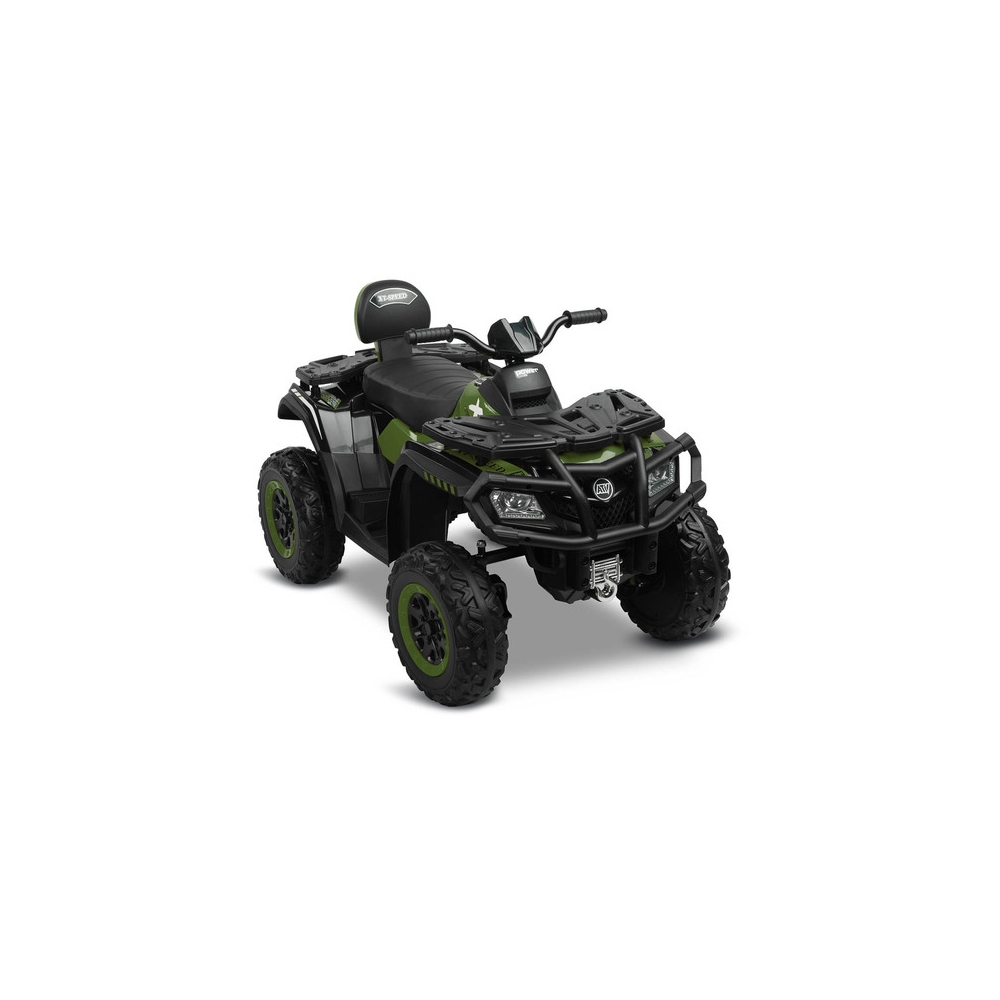Elektrinis keturratis Toyz Rush, ARMY Green-Elektromobiliai vaikams, Keturračiai ir bagiai-e-vaikas