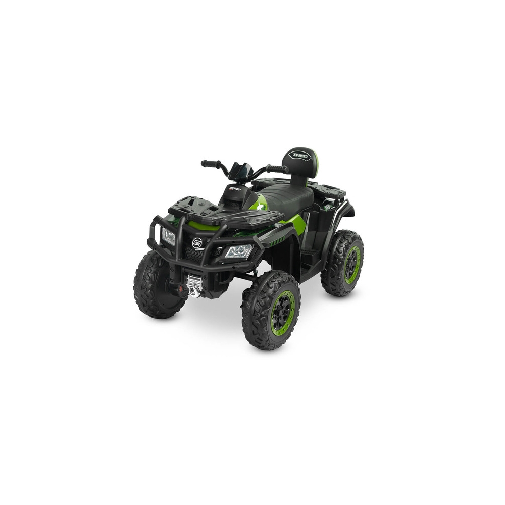 Elektrinis keturratis Toyz Rush, ARMY Green-Elektromobiliai vaikams, Keturračiai ir bagiai-e-vaikas