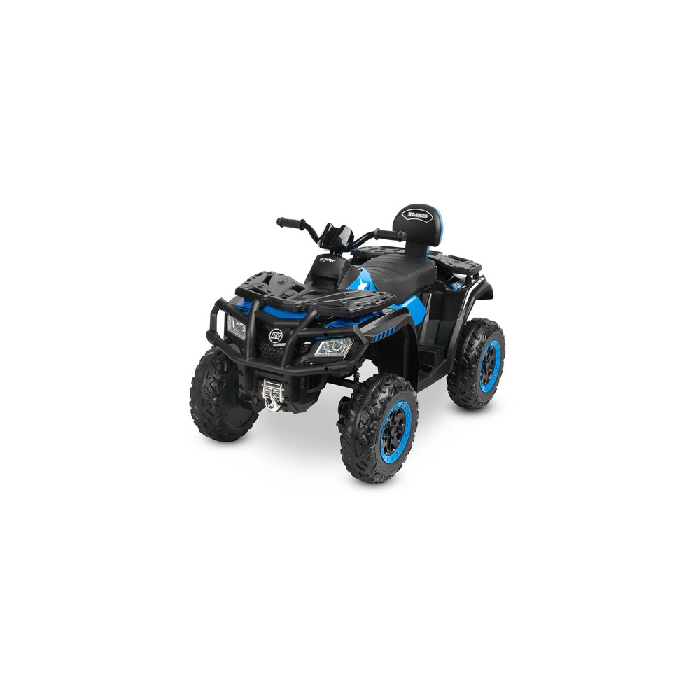 Elektrinis keturratis Toyz Rush, Blue-Elektromobiliai vaikams, Keturračiai ir bagiai-e-vaikas
